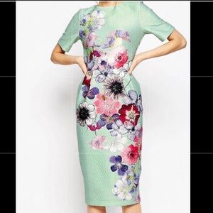 ASOS Floral Midi
